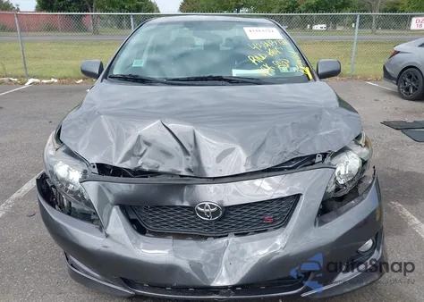 2010 Toyota Corolla S from USA, damaged, VIN 2T1BU4EE3AC455005